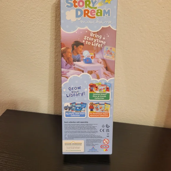 Little Tikes Story Dream Machine Book - Cookie Monster & Friends NWT - Picture 2 of 5